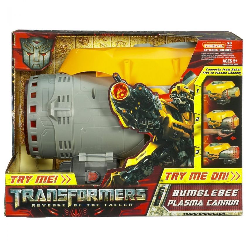 Transformers Bumblebee Plasma Cannon Blaster Weapon New  