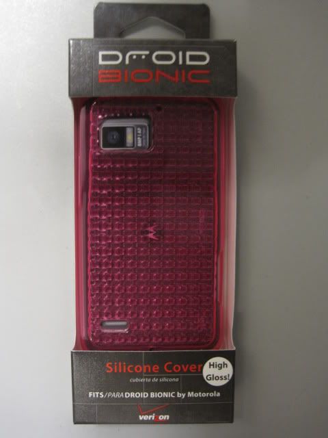 Motorola XT875 Droid BIONIC Pink High Gloss Silicone Cover Case OEM 