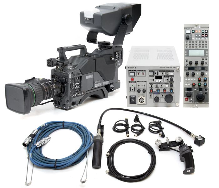 Sony DXC D50 & CA TX7 Complete Triax Camera System #3  