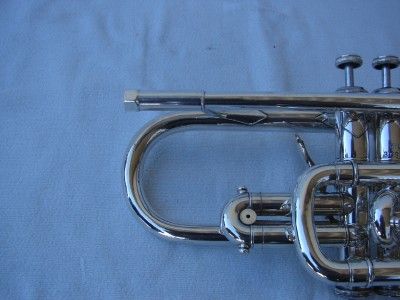 VINTAGE 1965 BACH STRAD. CORNET 181 SML   SERIAL #S ON VALVES   FREE 