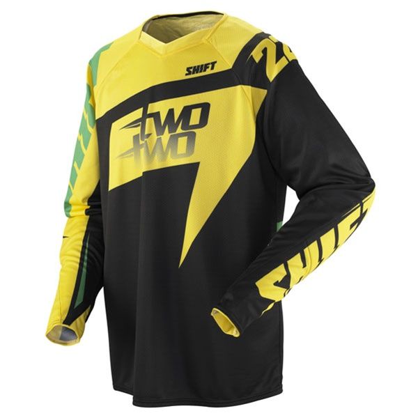 Shift Racing Chad Reed 22 Two Two Motorsports Jersey Green/Yellow 