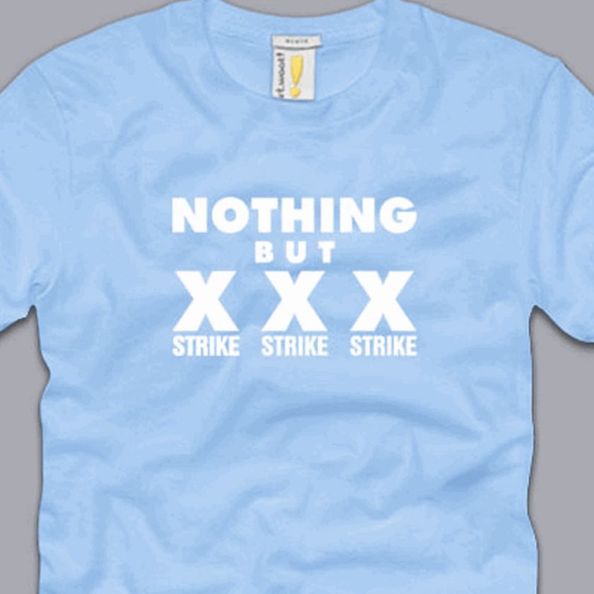 NOTHING BUT STRIKES T SHIRT funny bowling tee pba sports cool S M L XL 