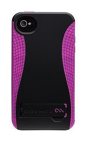 Case mate Pop 2 Case with Kickstand for Apple iPhone 4 / 4S (Black 