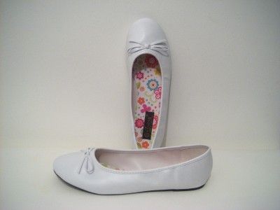 Brand New White Bridal Wedding Prom Ballet Shoes Flats Size 11  