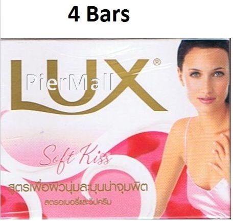Bars LUX Soft Kiss Soap   Strawberry & Cream Facial  