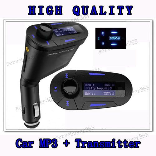 Auto Car Kit  Player Wireless Remote FM Transmitter Modulator USB 