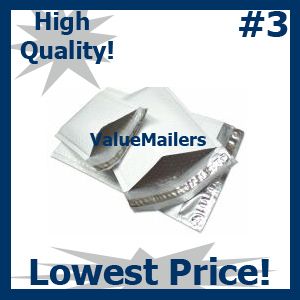 100 #3 (Poly) 8.5x14.5 Bubble Mailers Padded Envelope  