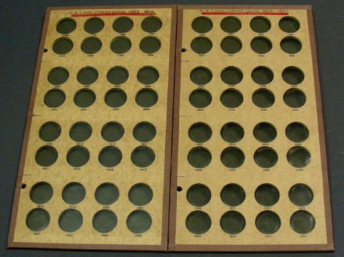 Wayte Raymond Coin Boards   US Large Copper Cents  