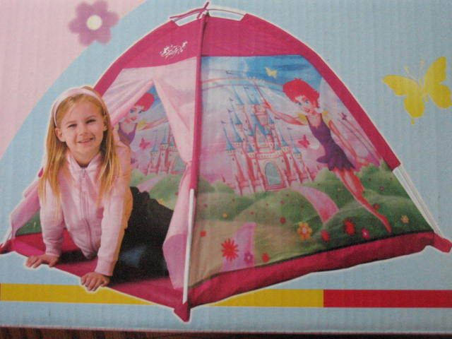   Dark Pink tent Play house structure girls Barbie (845575083207)  